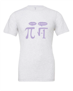 math rational pi square root funny white tshirt t-shirt 