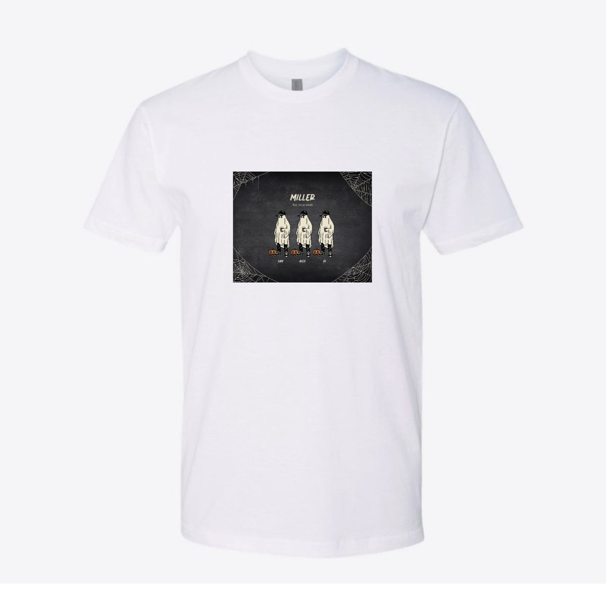 Ghost Family Portrait Custom Tee