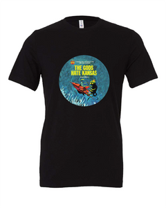 gods aliens pulp science fiction kansas black tshirt t-shirt 