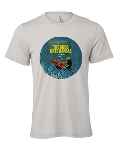 gods aliens pulp science fiction kansas gray tshirt t-shirt 