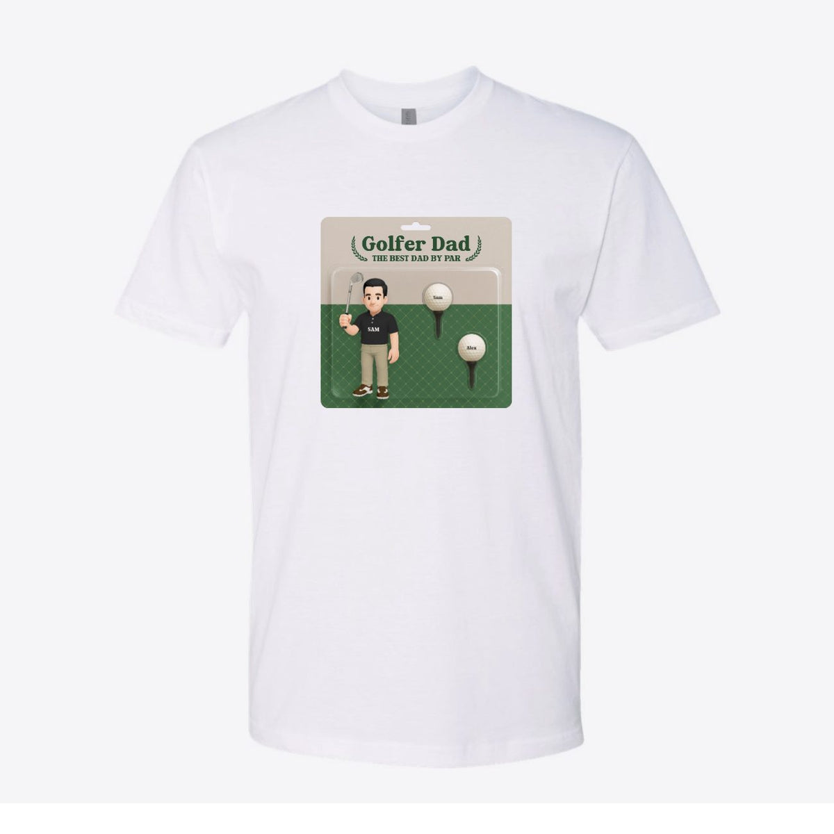Golfer Dad Custom Tee