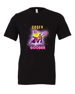 spongebob tv show goofy black tshirt t-shirt