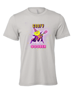 spongebob tv show goofy gray tshirt t-shirt 