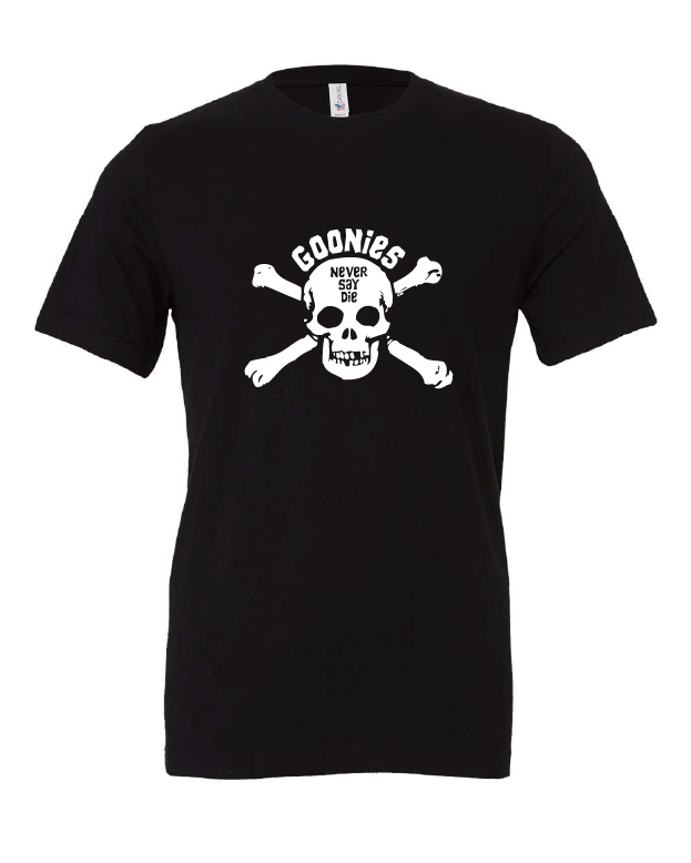goonies movie black tshirt black t-shirt