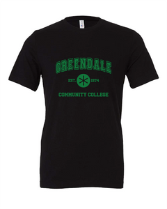 community greendale tv show black tshirt t-shirt 