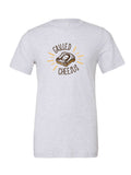 Grilled Cheesus on a white t-shirt