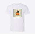Halloween Watercolor Stripes Custom Tee