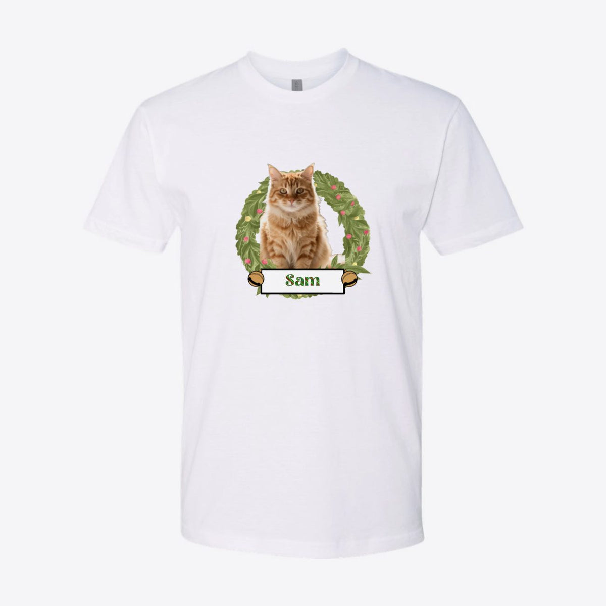 Have a Jolly Christmas Pet Photo Custom Tee