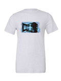 I Put a Fork in Your Microwave on a white t-shirt