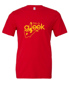 glee singing acapella tv show red tshirt t-shirt 