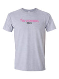 I'm a Mouse. Duh. Costume design on a sport grey t-shirt