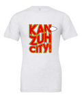 Kan-Zuh-City! design on a white t-shirt