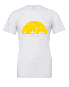 kansas star wars sunset tatooine movie white tshirt t-shirt