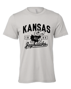 Kansas Jayhawks 1865 Black and White