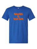 Kindness is Punk Rock on a royal blue t-shirt