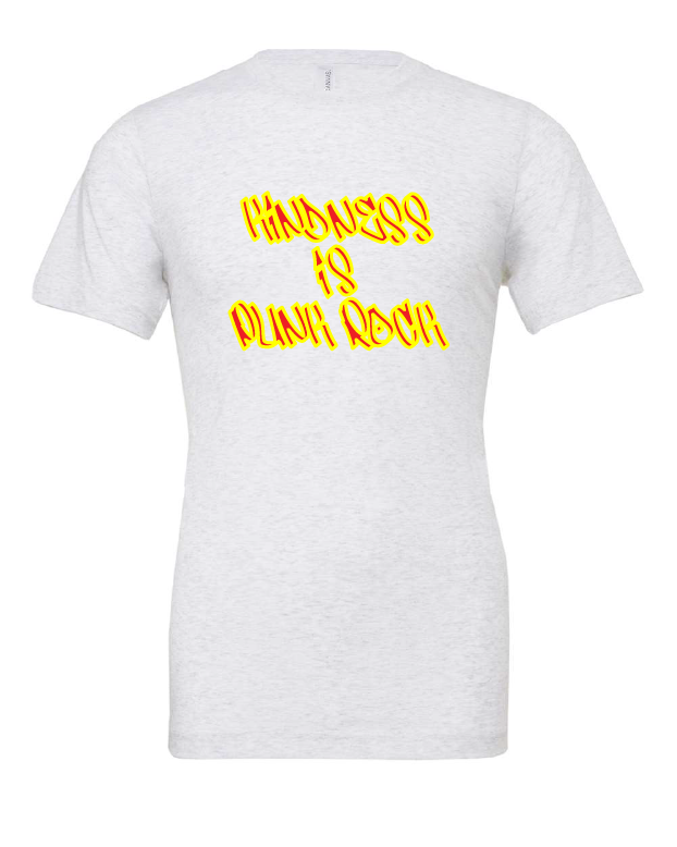Kindness is Punk Rock design on a white t-shirt
