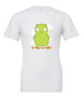 Kuchi Kopi design on a white t-shirt