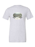 Lawrence, KS Birds Eye View 1880 on a white t-shirt