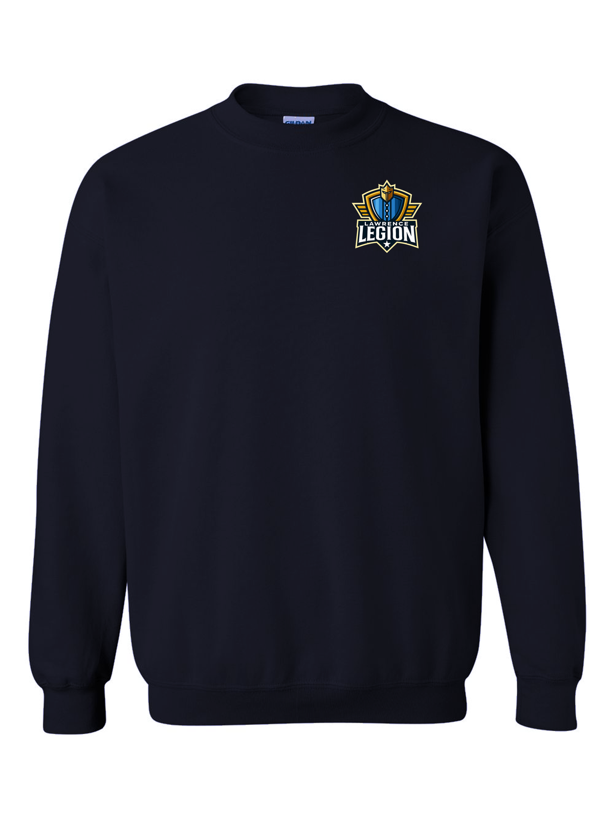 Lawrence Legion pocket crewneck in black