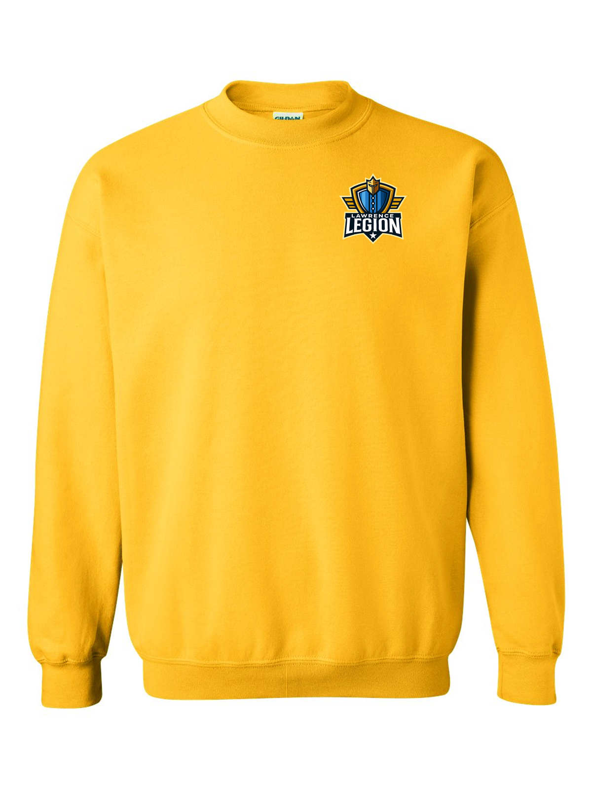 Lawrence Legion pocket crewneck in gold