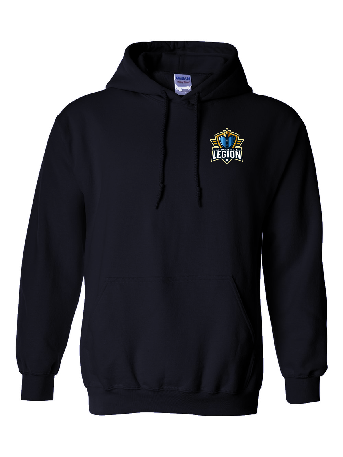 Lawrence Legion pocket hoodie in black