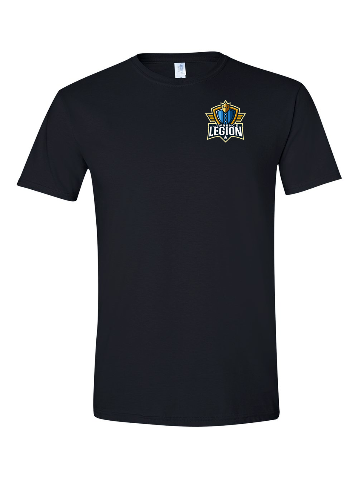 Lawrence Legion pocket tee in black