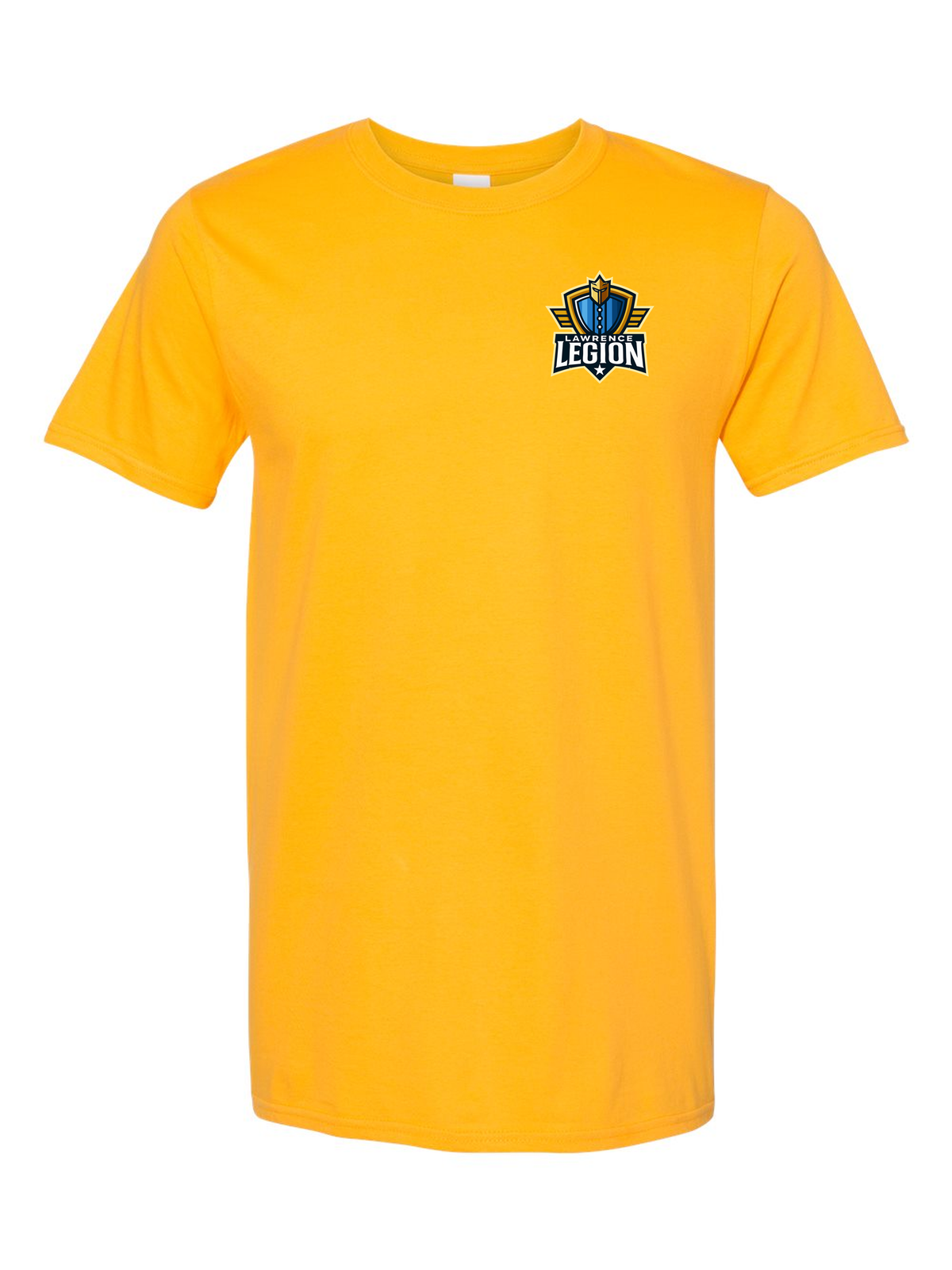 Lawrence Legion pocket tee in gold
