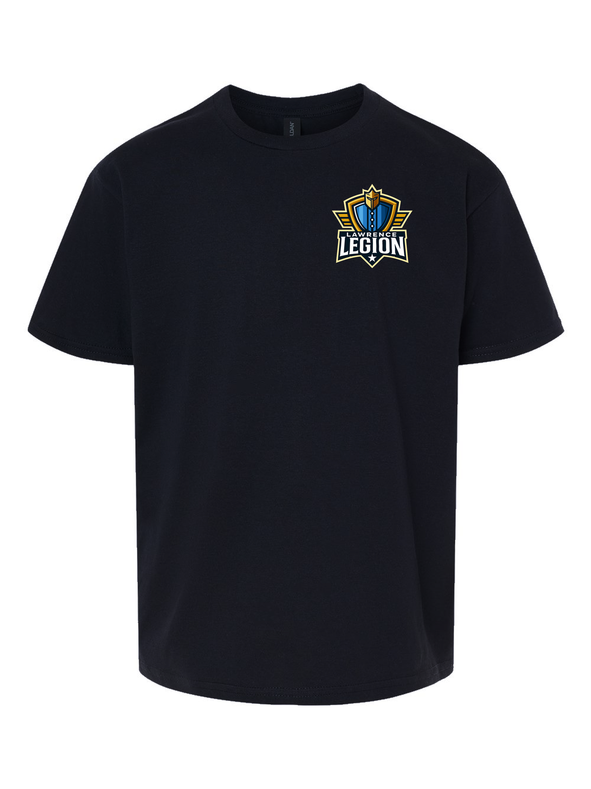 Lawrence Legion youth pocket tee in black