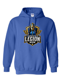 Legion Boyz Family Hoodie, Mom badge, royal