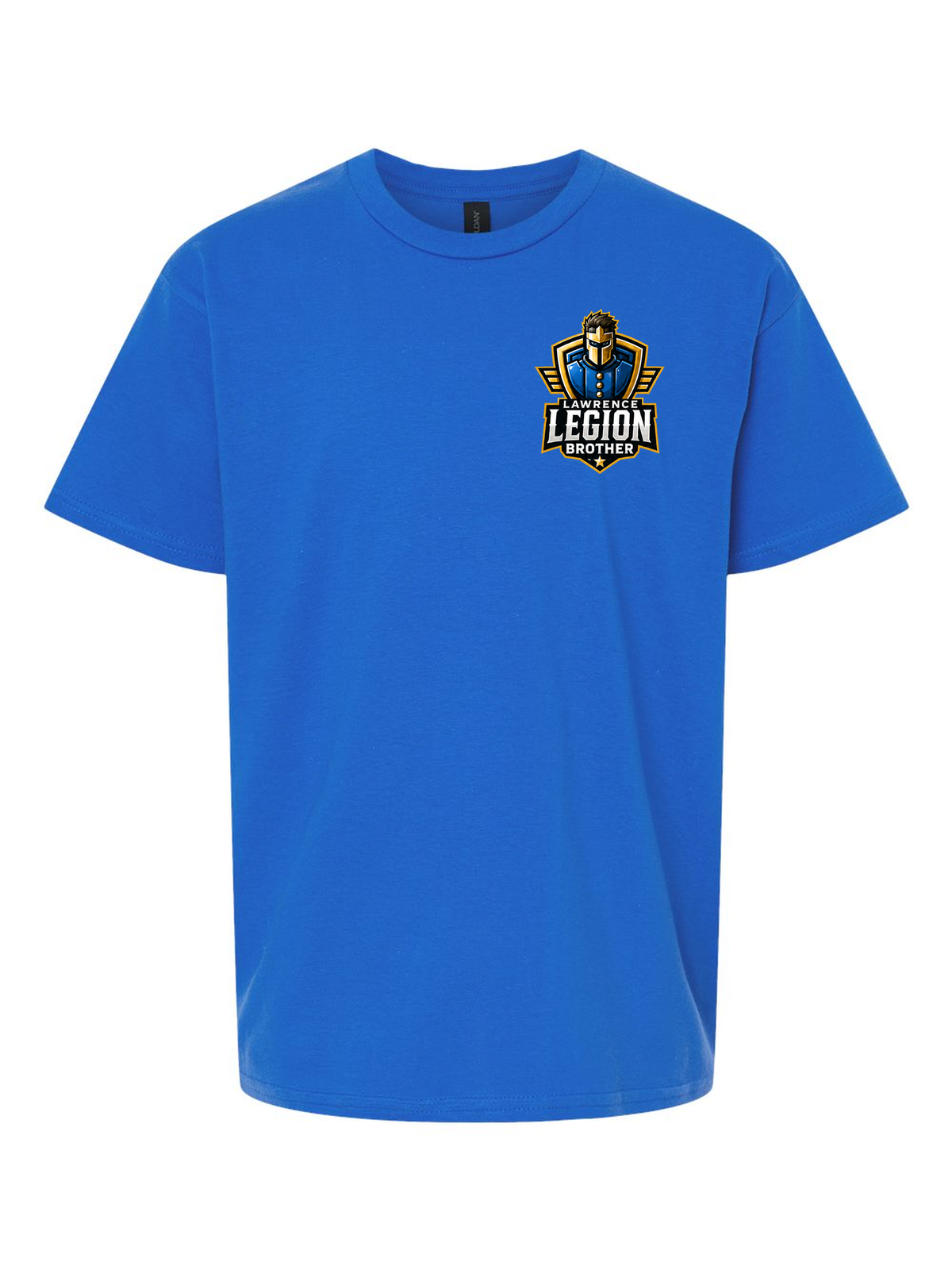 Legion Boyz Family Pocket Tee (Youth), Brother badge, royal