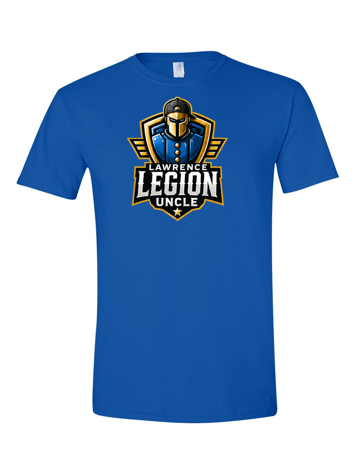 Legion Boyz Family Tee, Uncle badge, royal