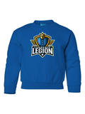 Lawrence Legion youth crewneck in royal
