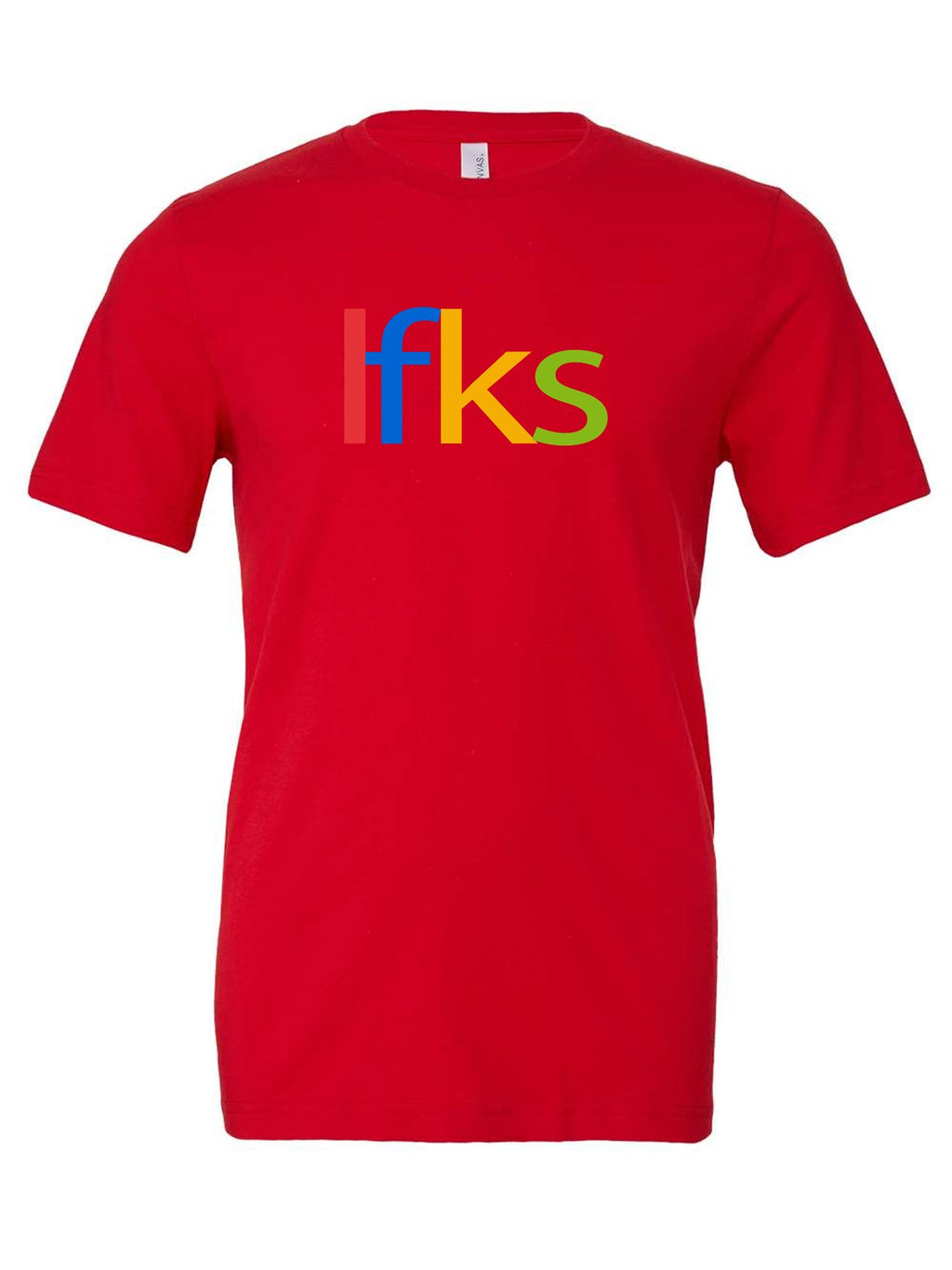 LFKS Dot Com on red Bella 3001