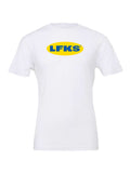 LFKS Flatpack tee on white Bella 3001