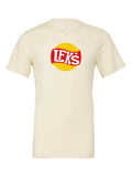 LFKS Snacktime tee on natural Bella 3001