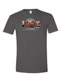 LHS Class of 1976 Reunion Tee in charcoal