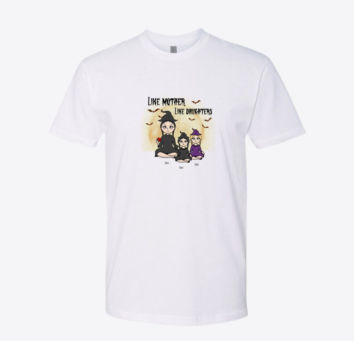 Like Mother Like Daughter Halloween Custom Tee