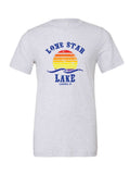 Lone Star Lake on a white t-shirt