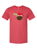 Love Potion No. 1 on a true red t-shirt