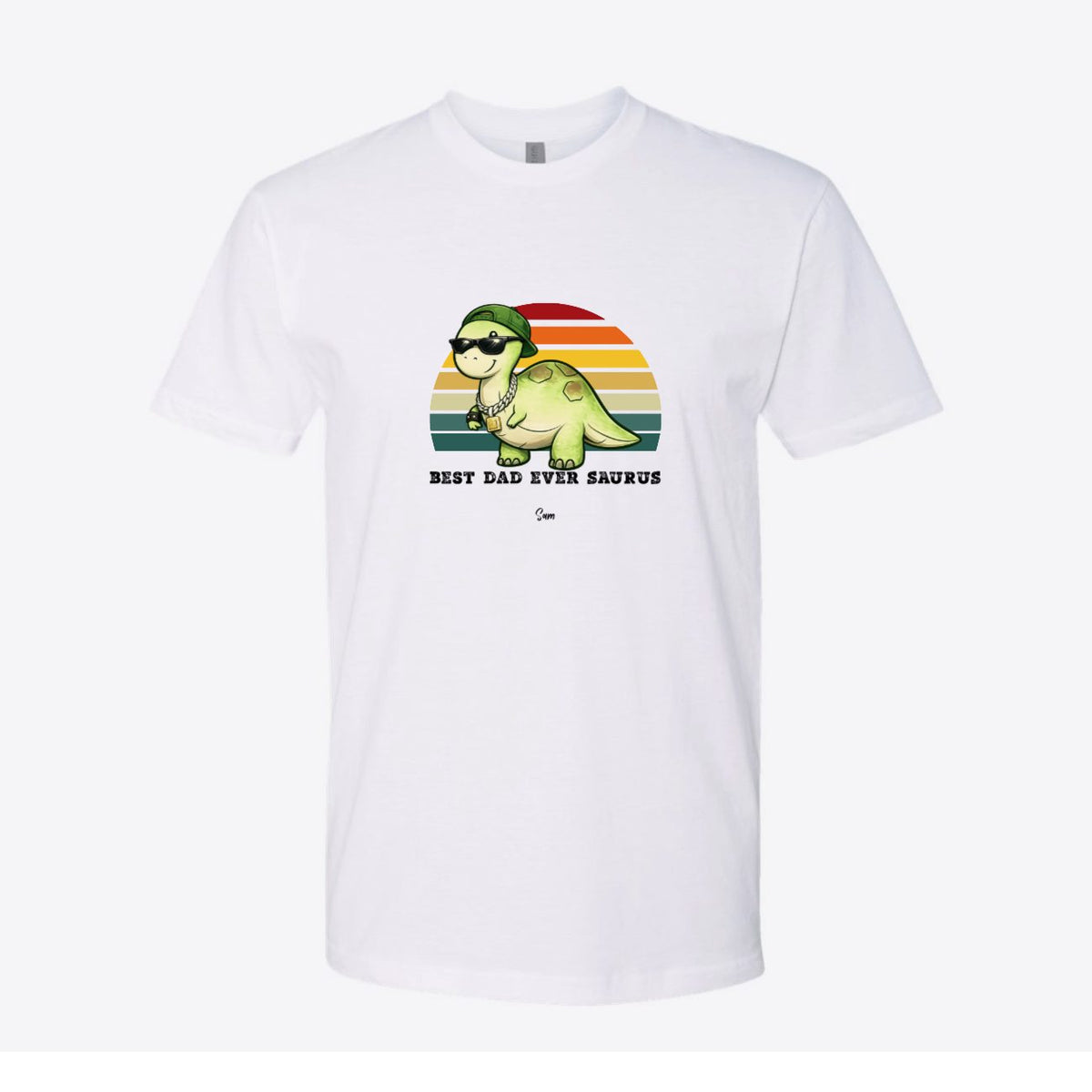 Mama or Papa Saurus Vintage Custom Tee
