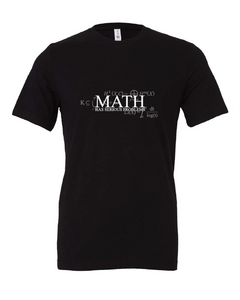 math problems funny black tshirt t-shirt 