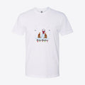 Merry Christmas Snowman Pets Custom Tee