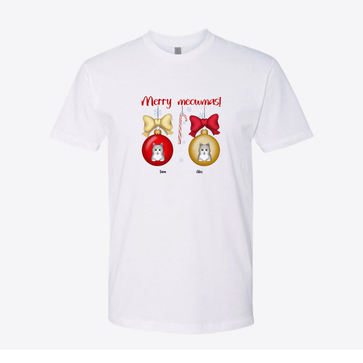 Merry Meowmas Custom Tee