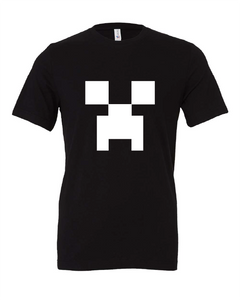 creeper minecraft video game black tshirt t-shirt