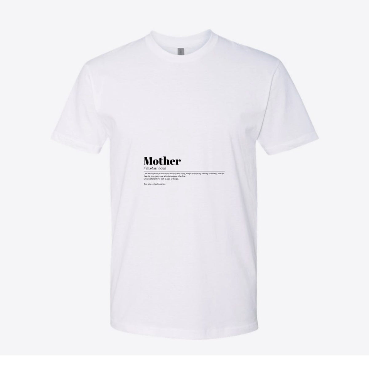 Mom Definition Word Search Custom Tee