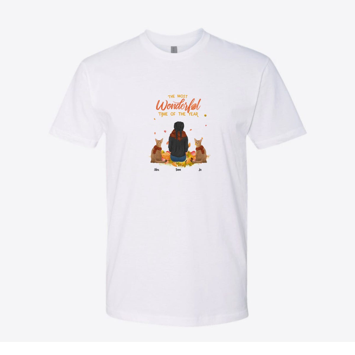 Most Wonderful Time of the Year Cats Custom Tee