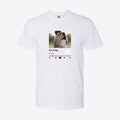 Music Player QR Code Photo Custom Tee
