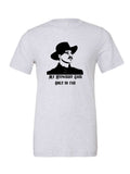 My Hypocrisy Goes Only So Far on a white t-shirt