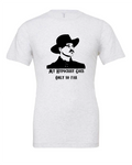 My Hypocrisy Goes Only So Far design on a white t-shirt