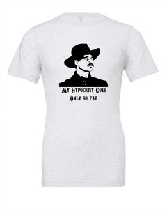 tombstone doc holiday western tv show movie white tshirt t-shirt